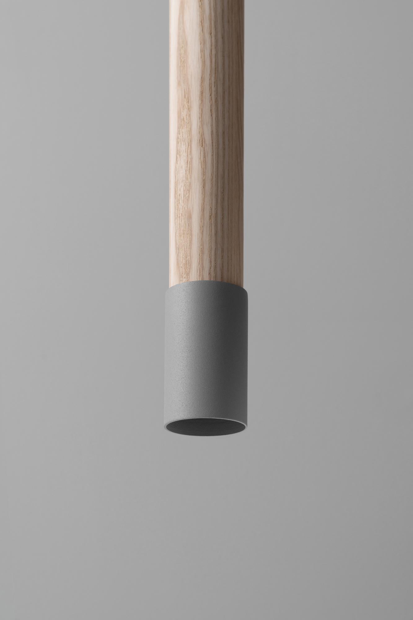 Postmoderno Lampada a sospensione SO6 Grey di +kouple in vendita