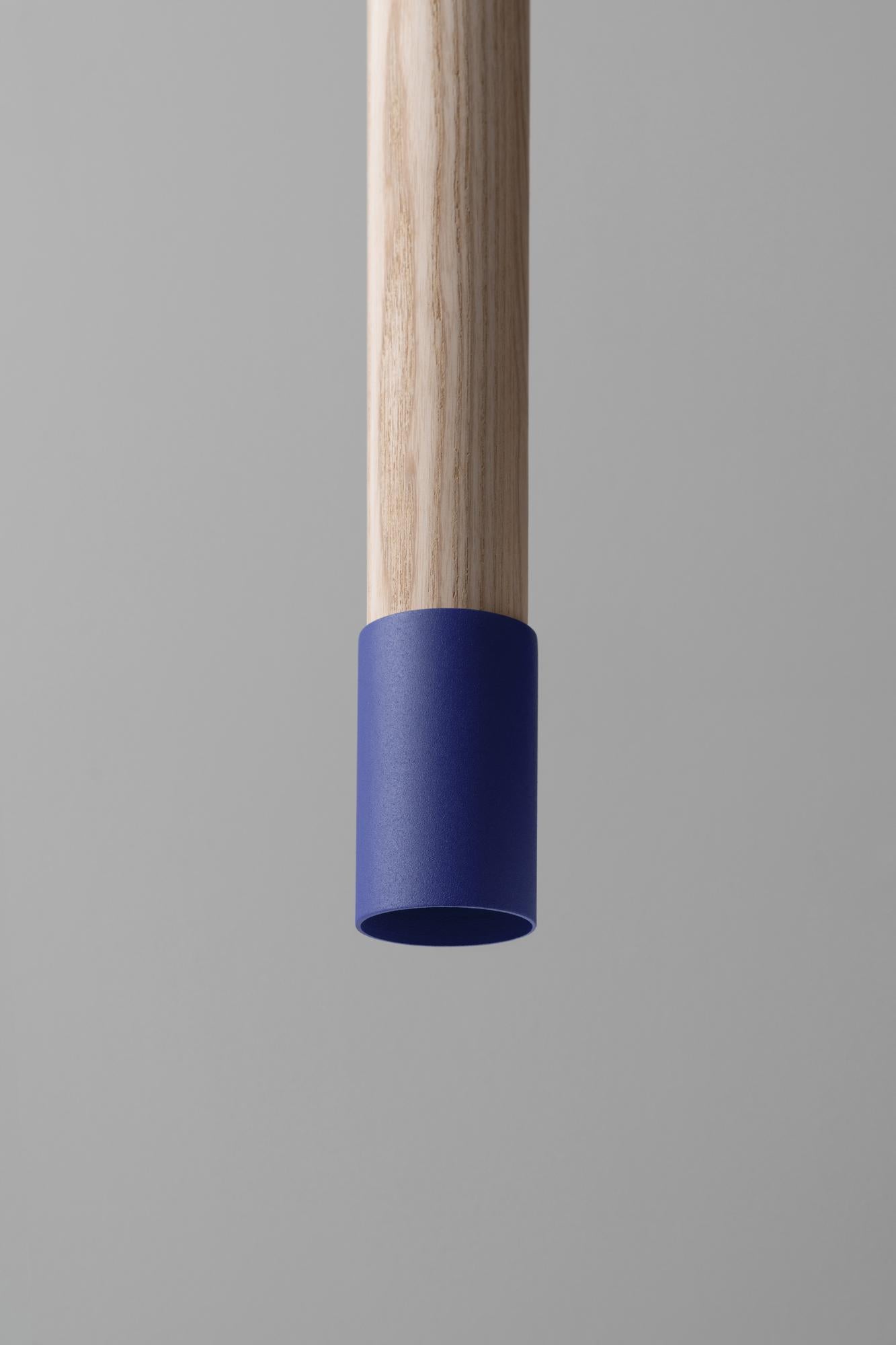 Postmoderno Lampada a sospensione SO6 Ultra Blue di +kouple in vendita