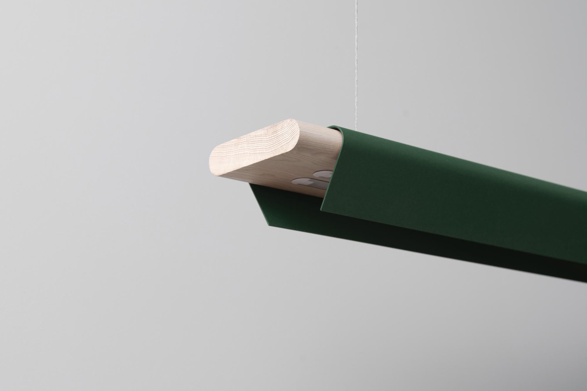 Alluminio Lampada a sospensione grigia SO8 di +kouple in vendita