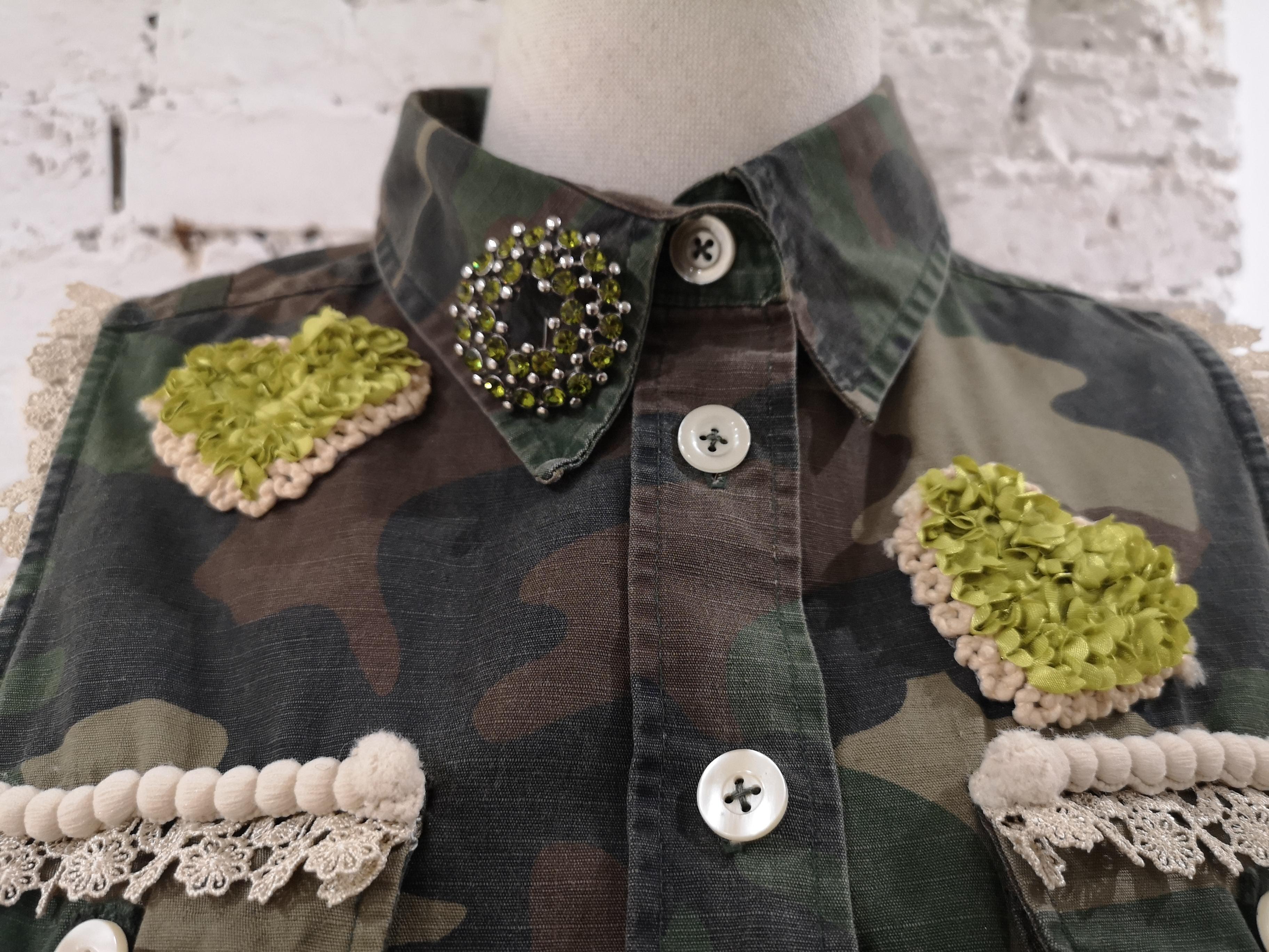 SOAB Camouflage swarovski gilet 10