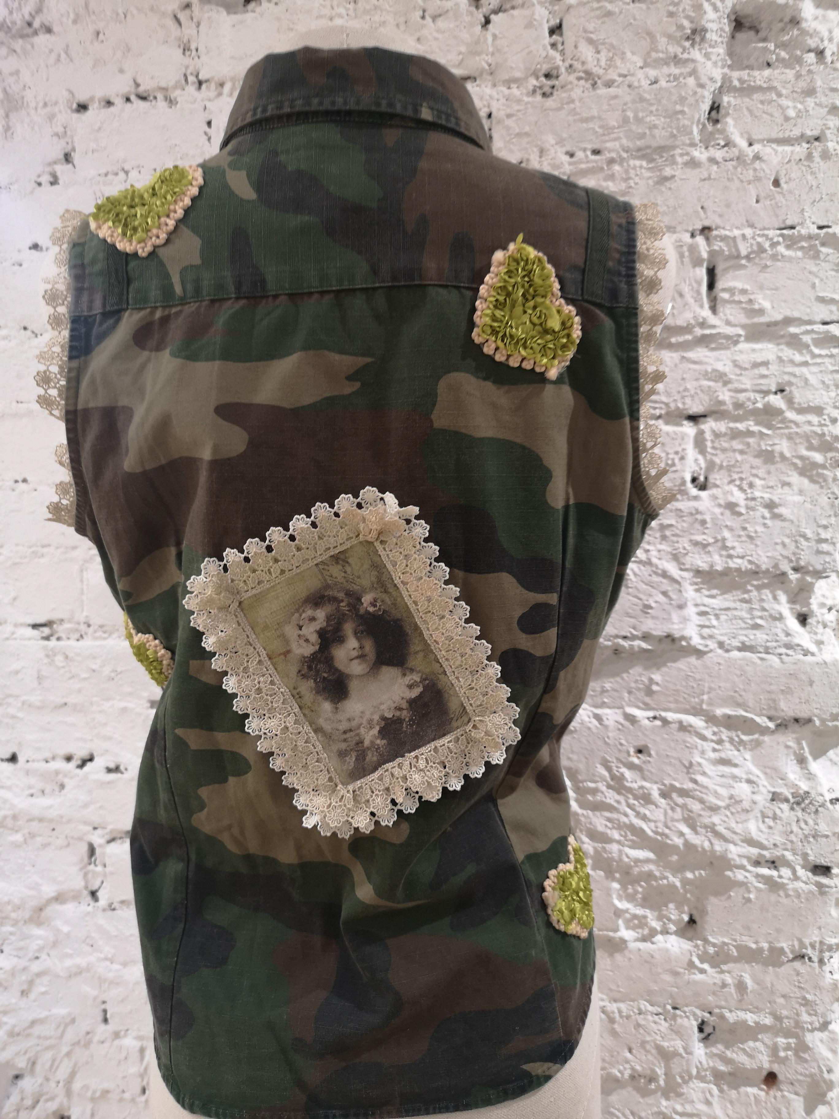 SOAB Camouflage swarovski gilet 4