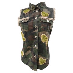 SOAB Camouflage swarovski gilet