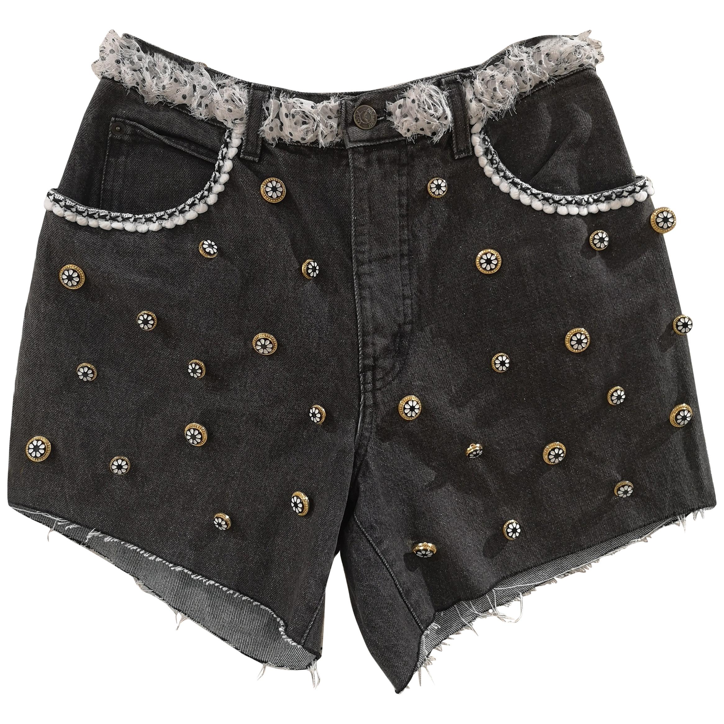 Chanel Faux-Fur Shorts at 1stDibs | faux fur shorts, furry shorts ...