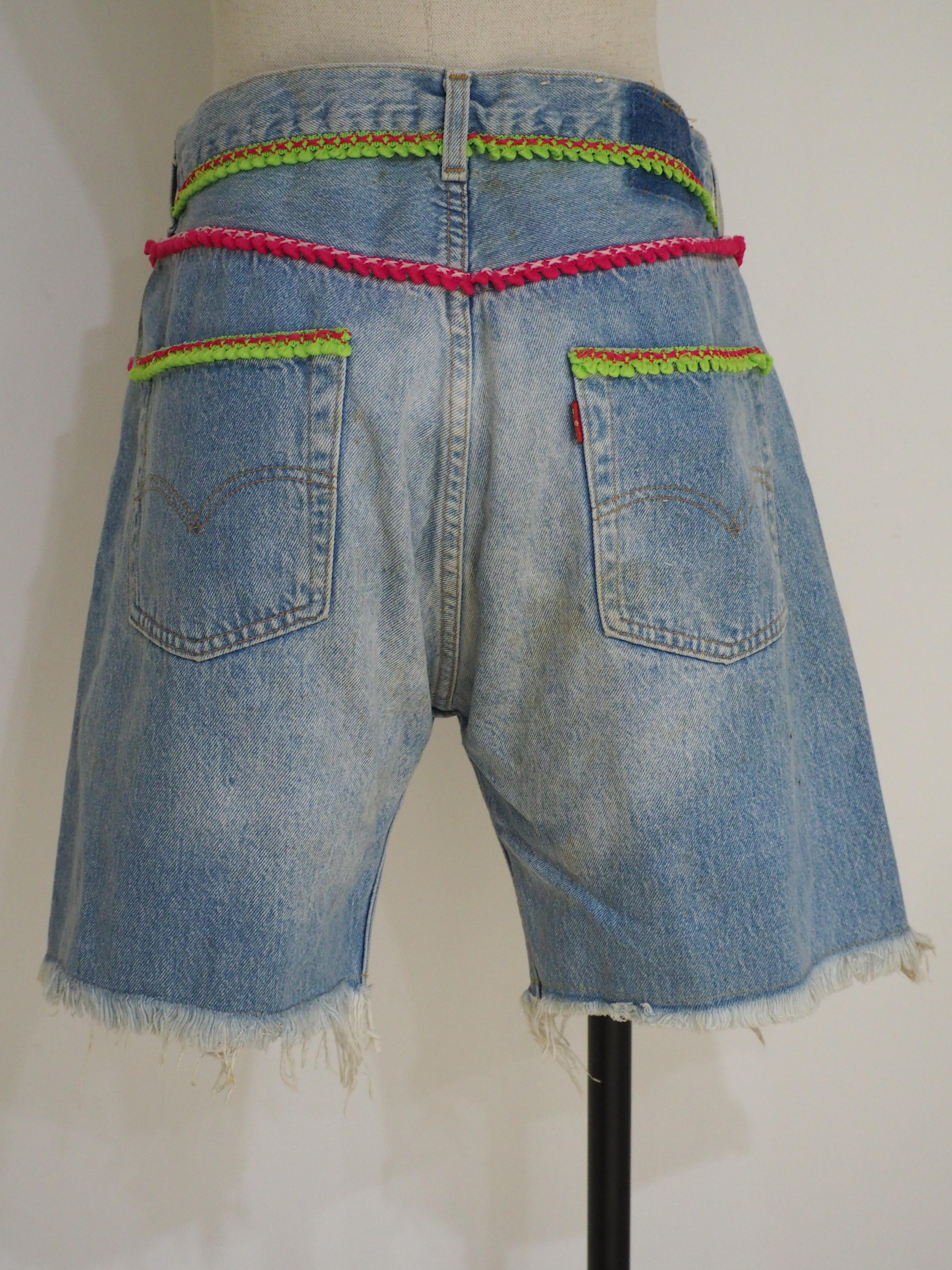 Women's SOAB denim shorts