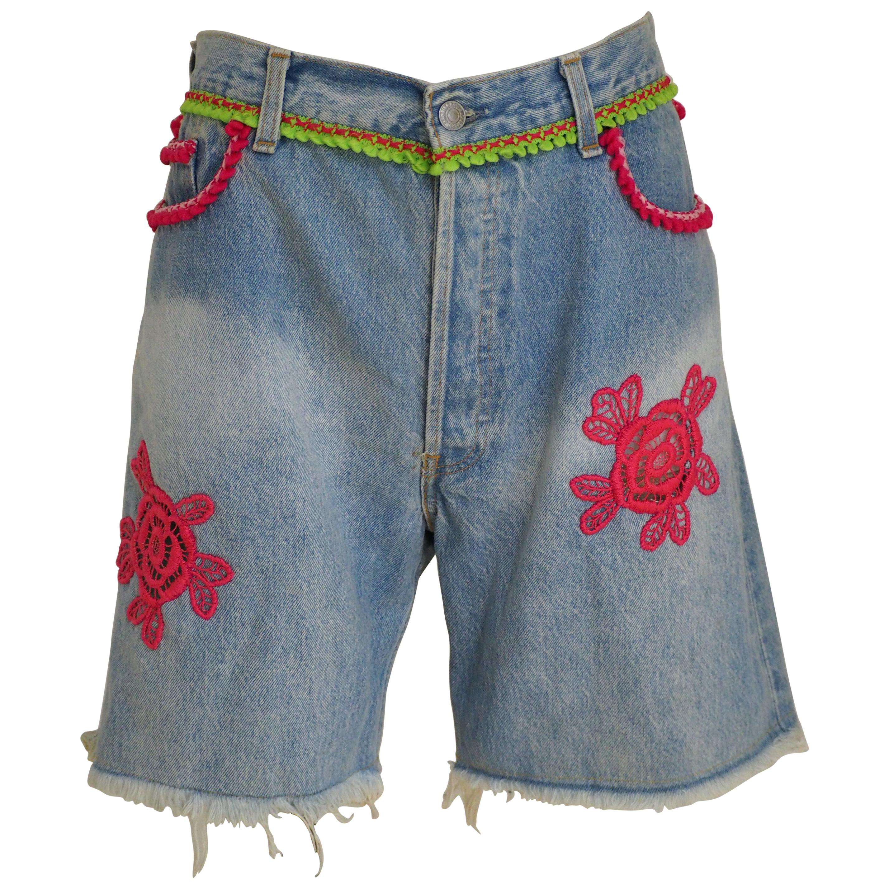 SOAB denim shorts