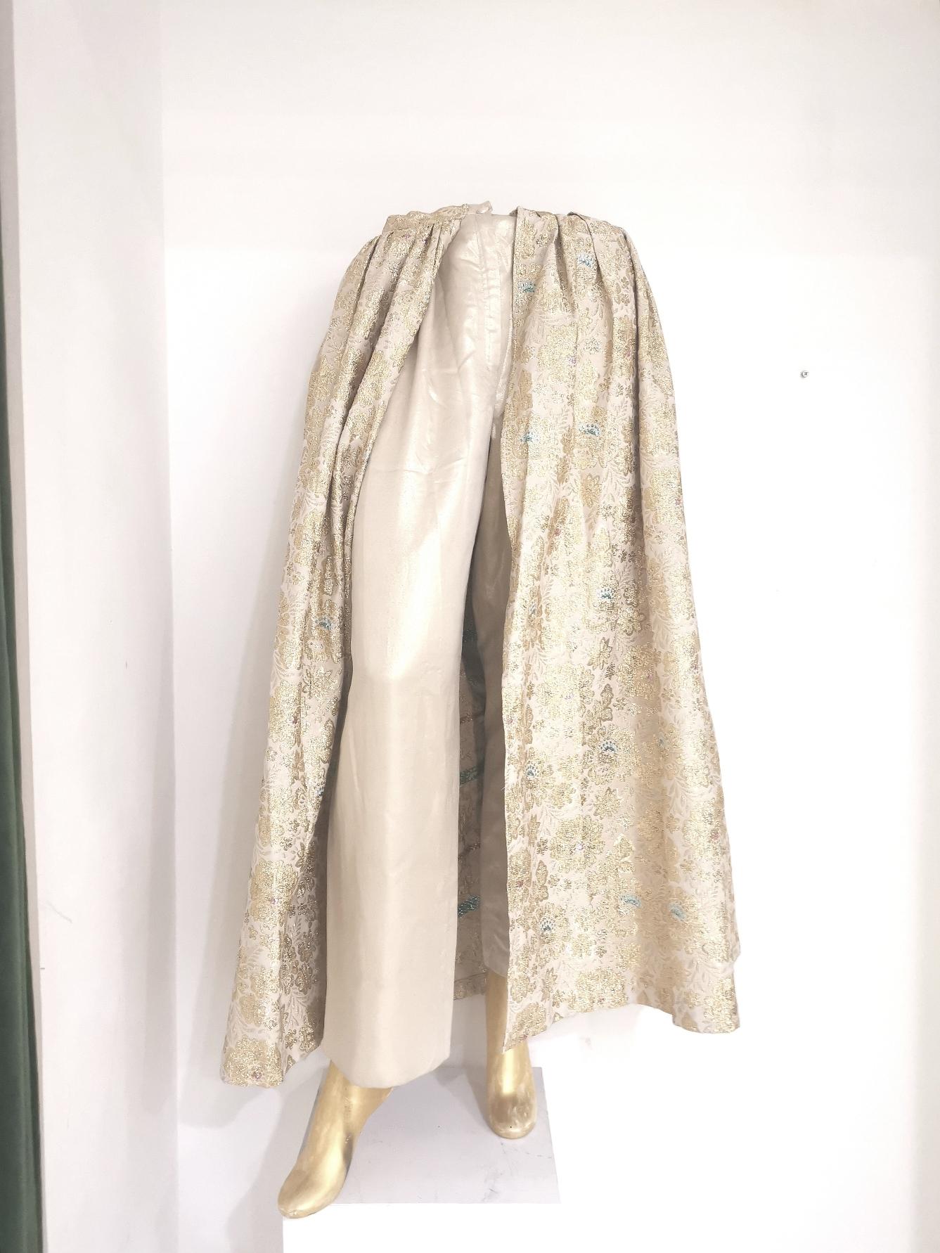 SOAB gold shining skirt pants  In Excellent Condition In Capri, IT