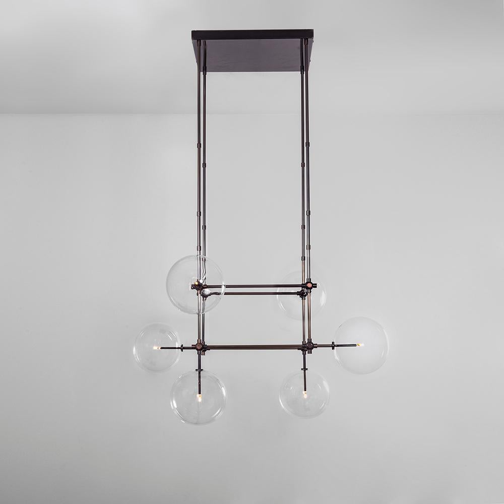 Soap 6 DT Chandelier by Schwung For Sale 2