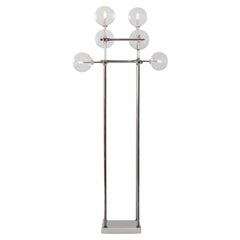 Soap 6 Polished Nickel Floor Lamp by Schwung