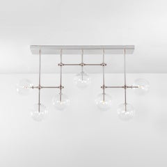 Soap B7 MD Polished Nickel Chandelier by Schwung