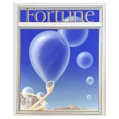 "Soap Bubbles, " Art Deco Painting for Procter & Gamble Issue of Fortune Magazine