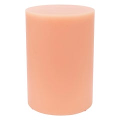 Contemporary Resin Stool or Side Table by Sabine Marcelis, matte, Salmon Pink
