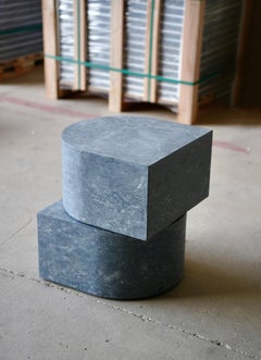 Soapstone Pilar Side Table, Giorgio Bonaguro