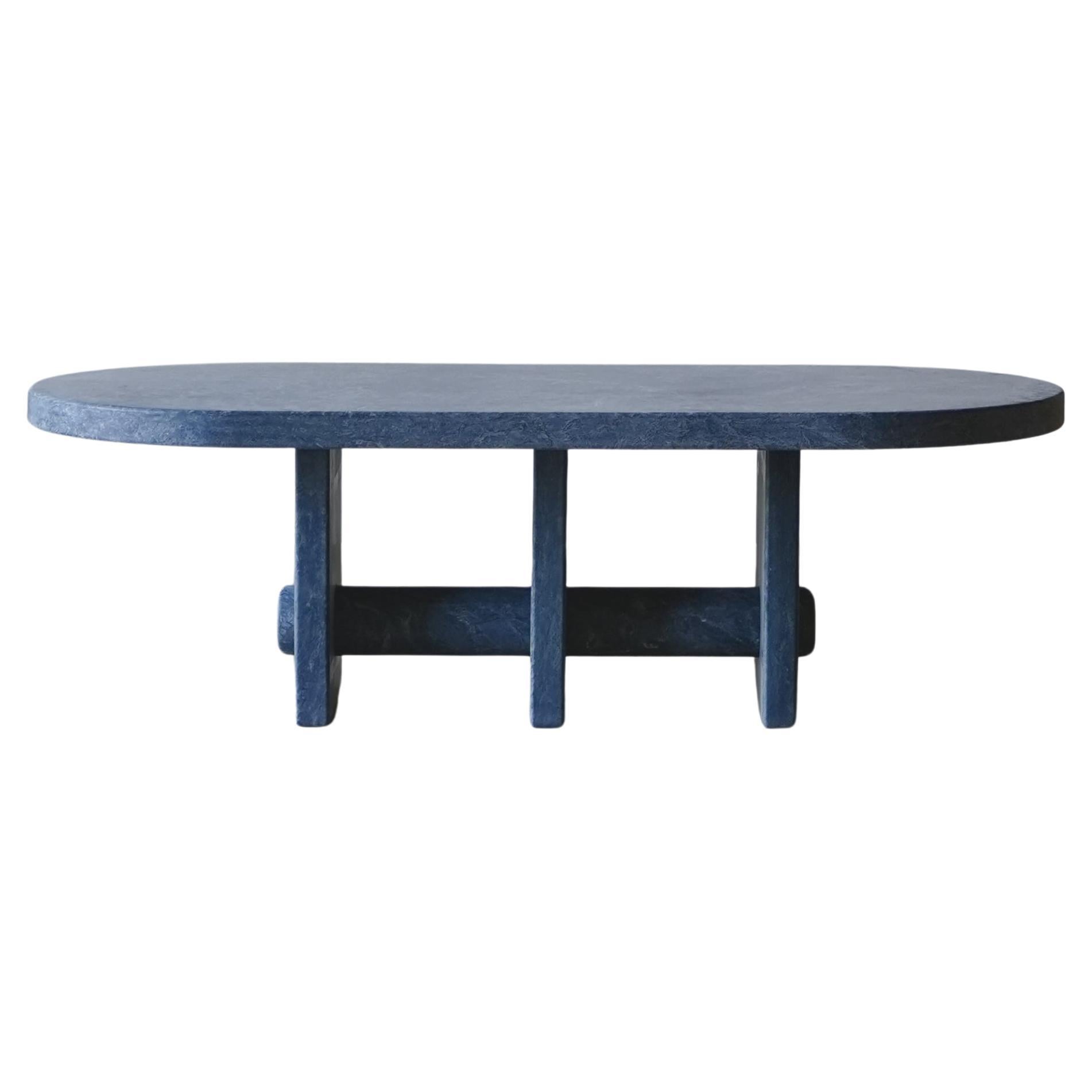 Table de salle à manger Relevo en pierre ollaire, Giorgio Bonaguro en vente