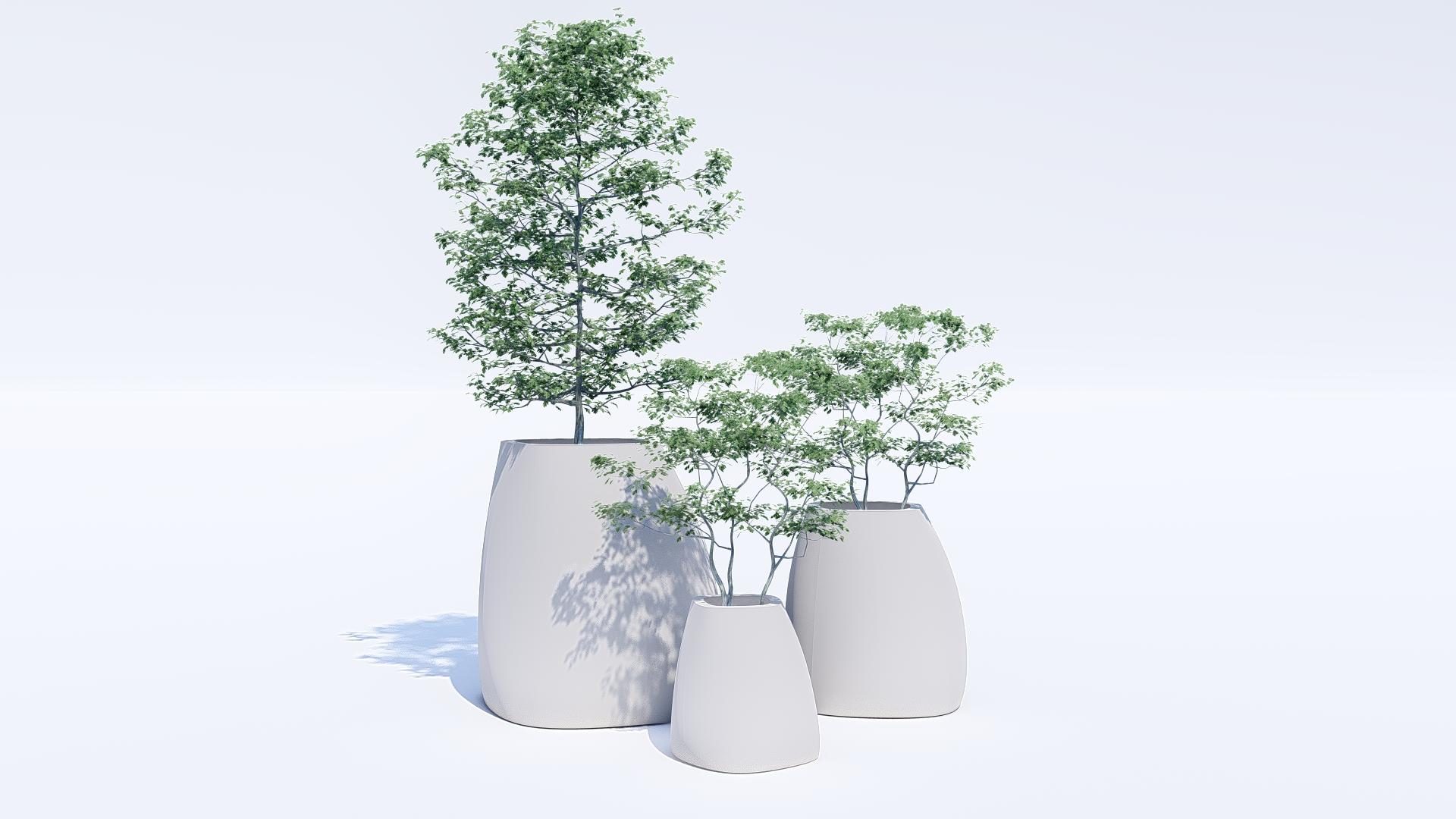 Moulage Soave Large de Piegatto, une jardinière sculpturale en vente