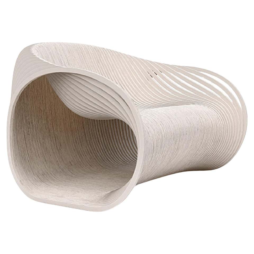 Soave Sculptural Contemporary Chair by Piegatto For Sale at 1stDibs