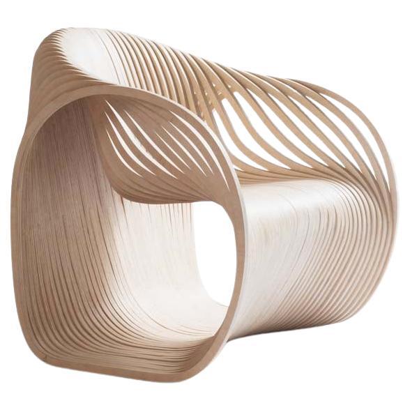 Soave Sculptural Contemporary Chair  For Sale