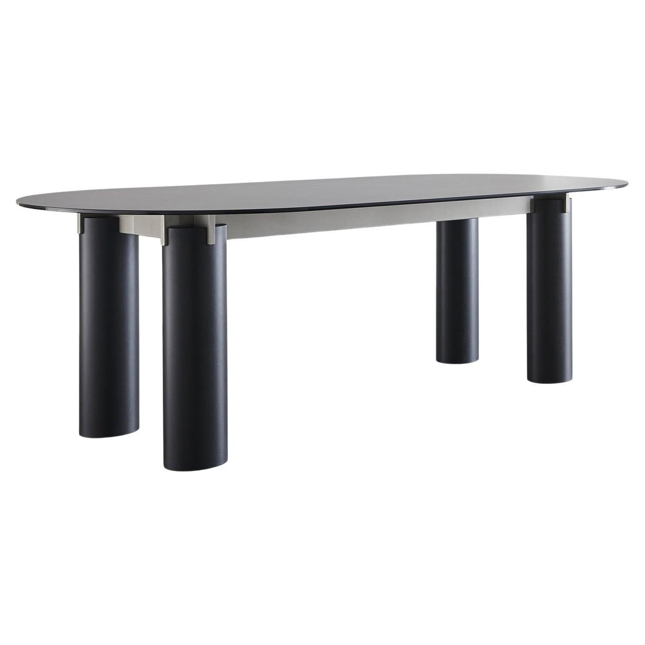 Sober Oval Dining Table For Sale