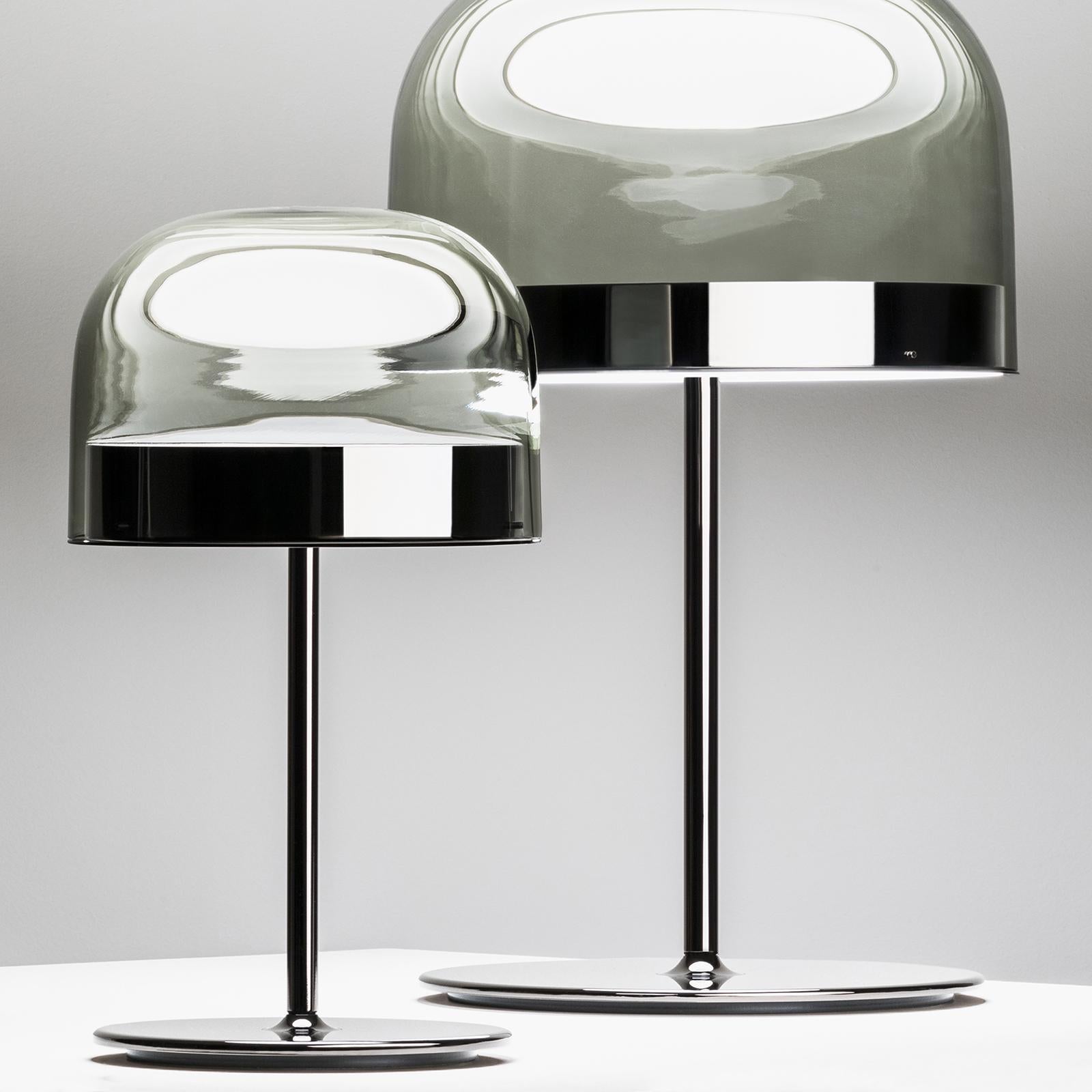 Contemporary Sober Shade Table Lamp For Sale