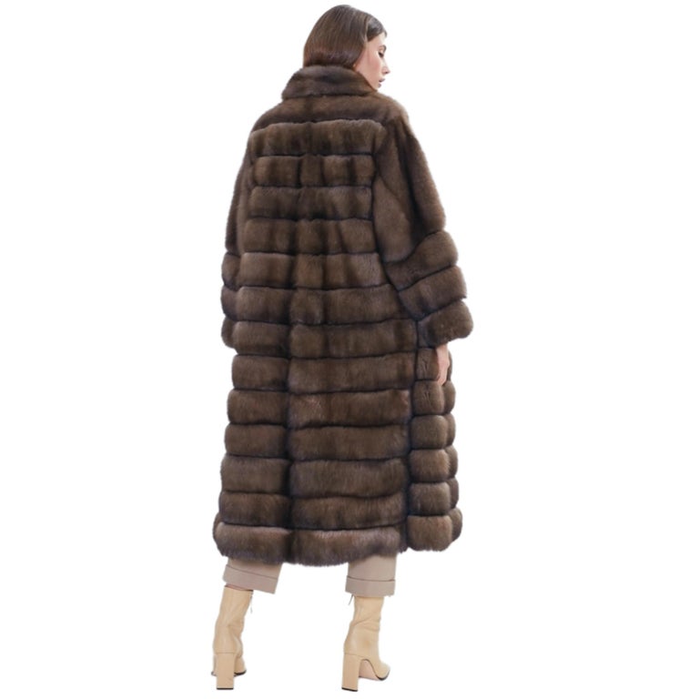 Sobol Russian Sable Jacket size Oversized XL 18-20 For Sale at 1stDibs