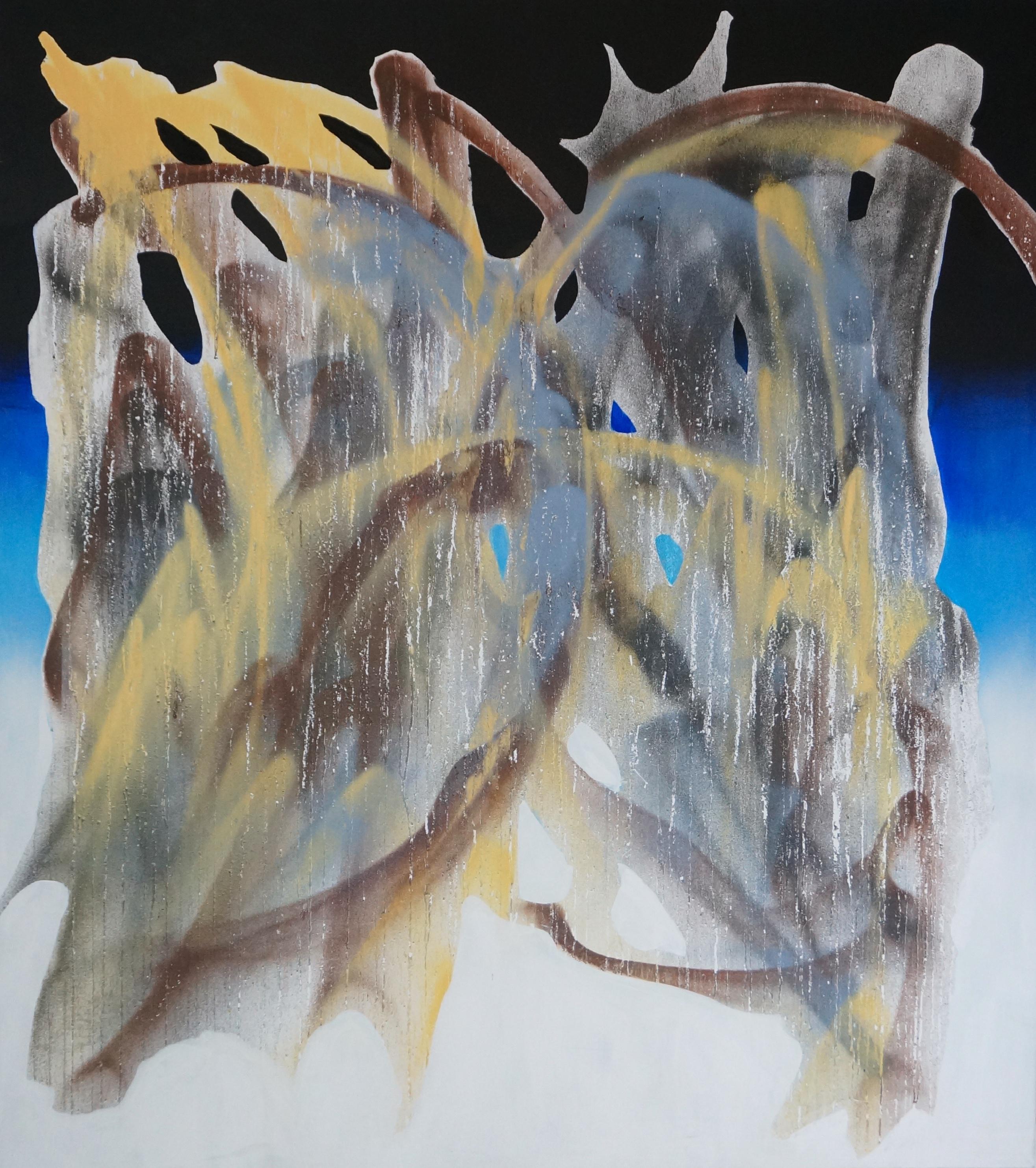 Technique mixte sur toile