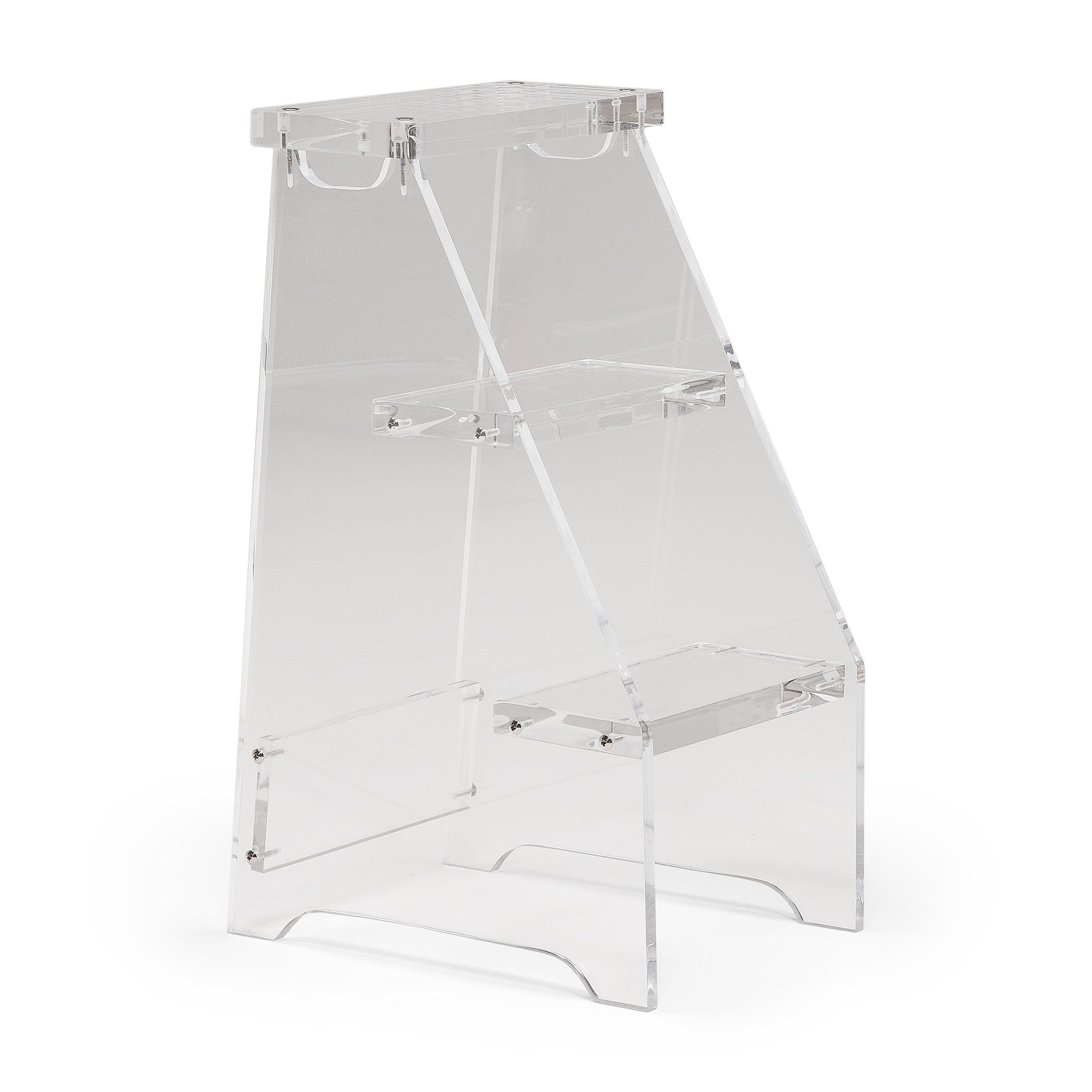 Taburete de Lucite 