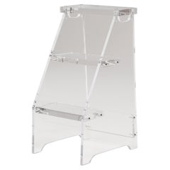 "Social Climber" Lucite Step Stool by Dragonette Private Label