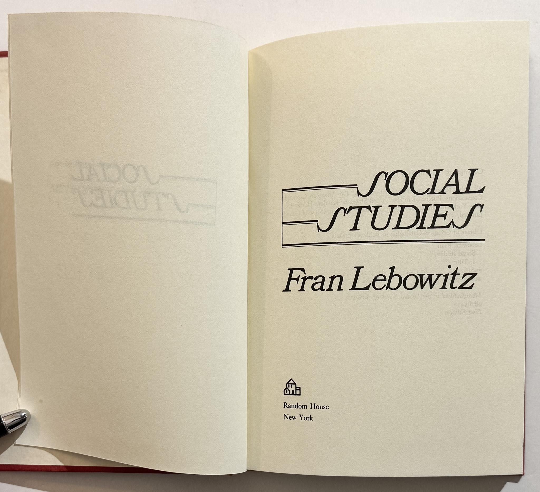 Estudios Sociales (Inscrito con dibujo) en Bueno estado para la venta en New York, NY