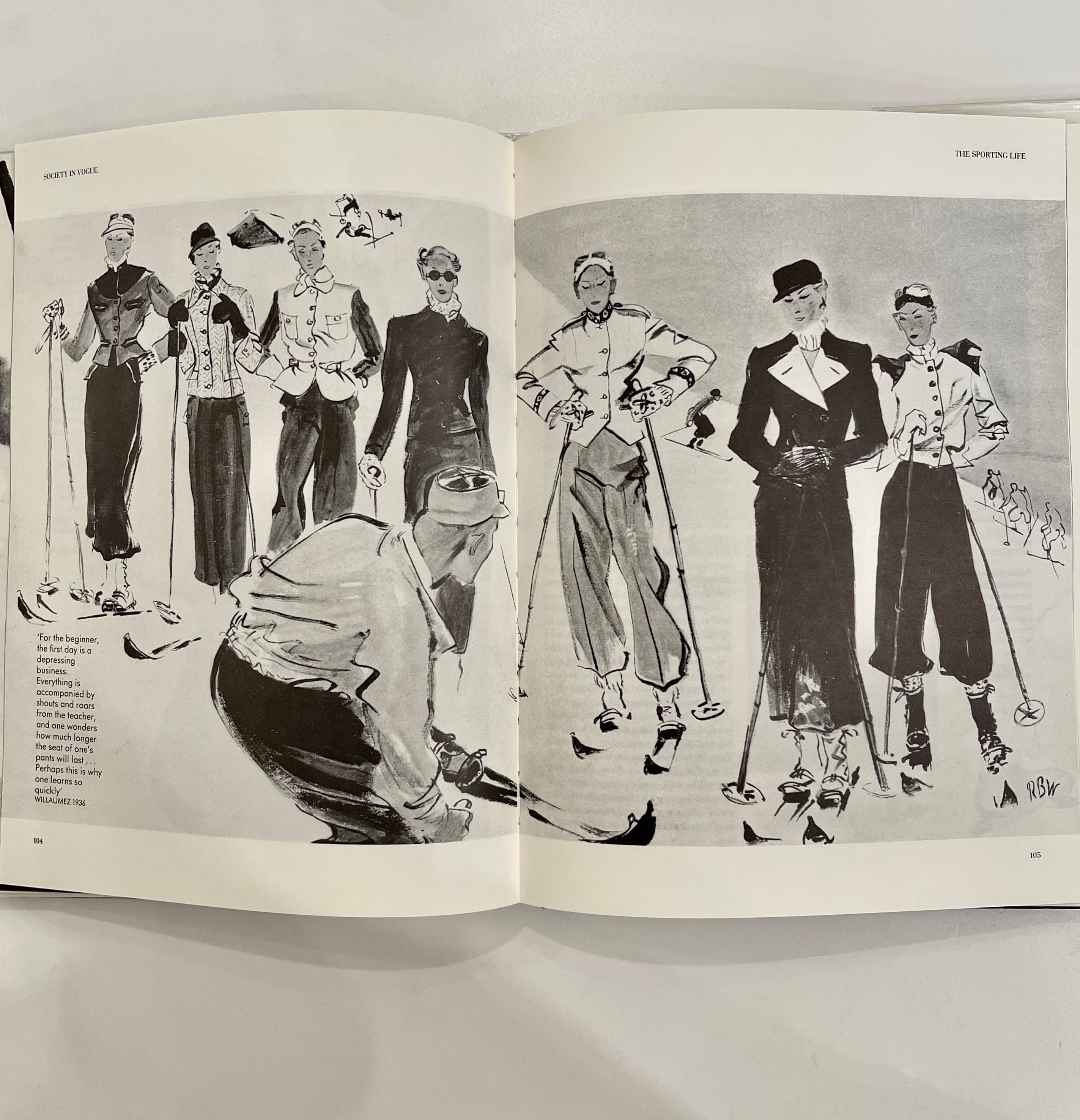 Society in Vogue: The International Set Between the Wars - Josephine Ross, 1992 In Good Condition In London, GB