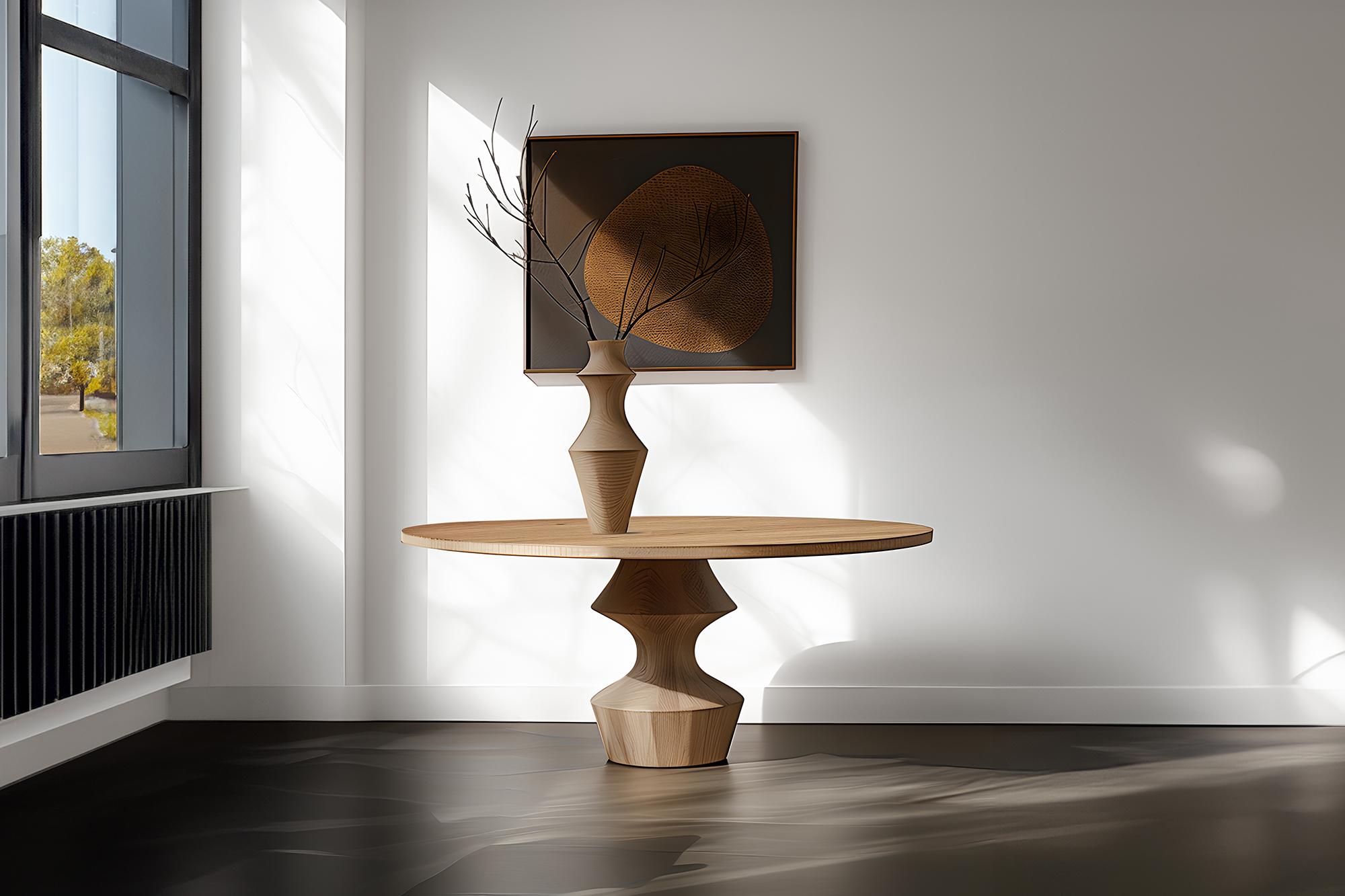 Modern Socle Dessert Tables No11, Sweet Design in Solid Wood by NONO For Sale