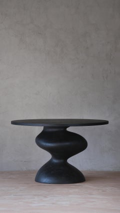 Socle Dining Table in Black No23, Elegance Defined in Wood by NONO