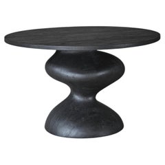 Socle Dining Table in Black No23, Elegance Defined in Wood by NONO