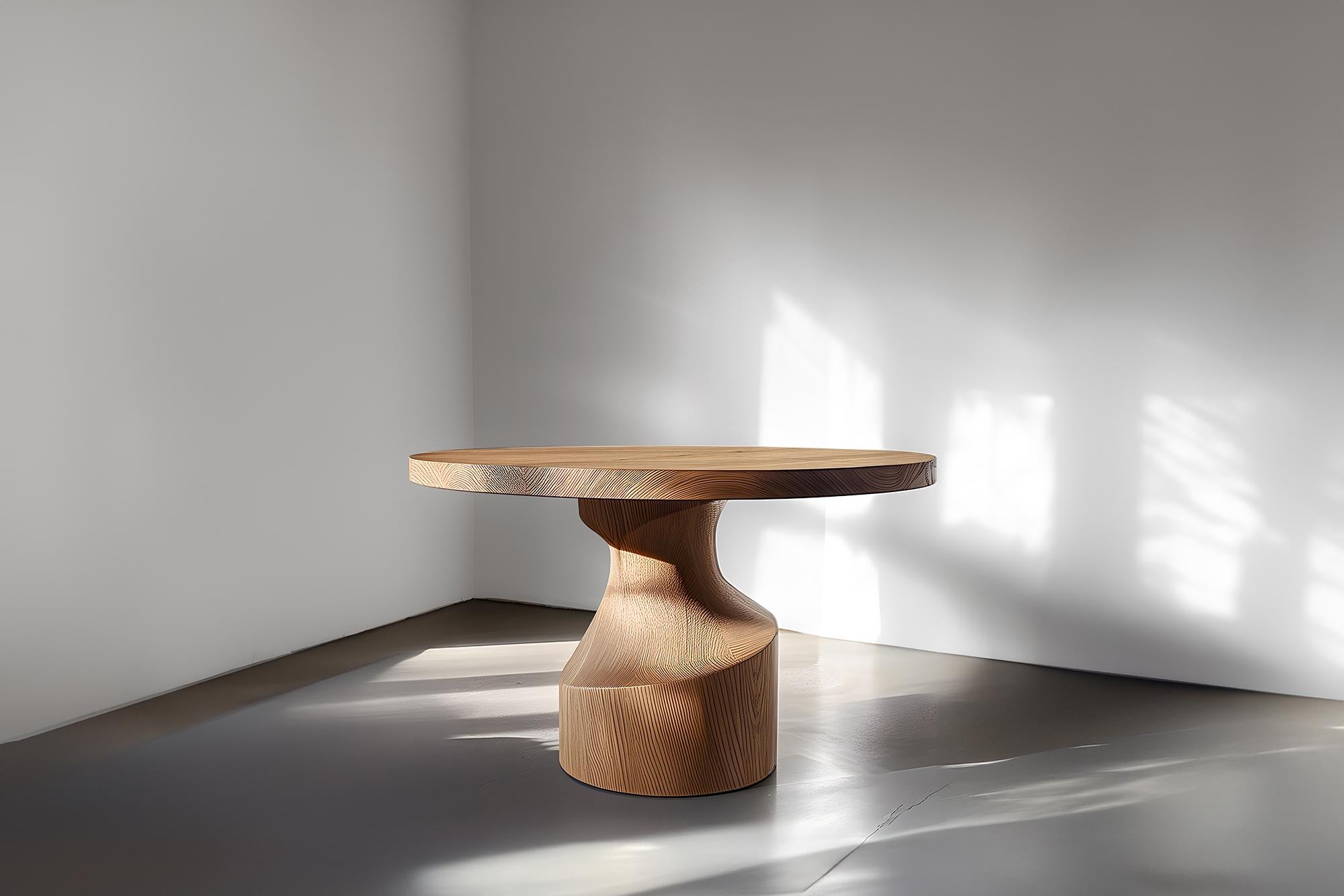Mexicain Socle n°08, tables de conférence par NONO, symétrie de bois massif en vente