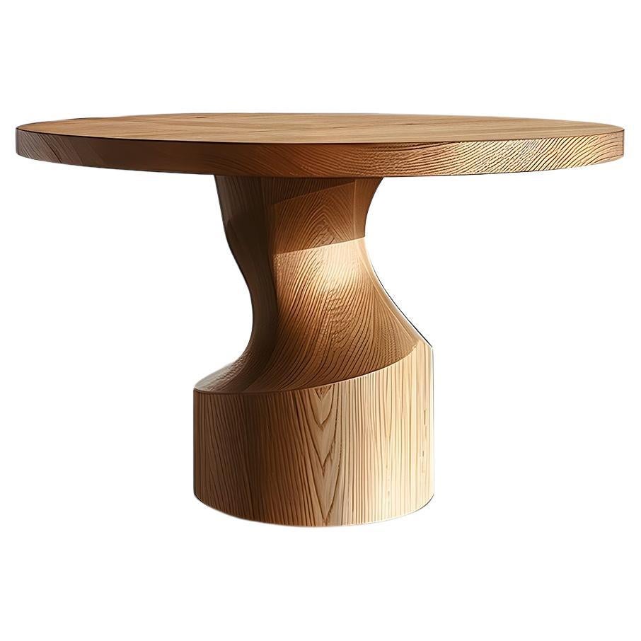 Socle No08, Conference Tables by NONO, Solid Wood Symmetry For Sale