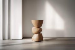 Socle No103 Wooden Stool, Minimal Contemporary Furniture by NONO