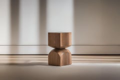 Socle No107 Side Table, Wooden Contemporary Furniture by NONO