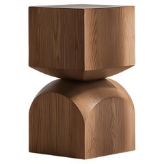 Socle No107 Side Table, Wooden Contemporary Furniture by NONO