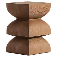 Socle No109 Stool in Solid Wood, Contemporary Furniture by NONO