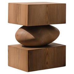 Socle No115 Stool, Solid Wood Contemporary Furniture by NONO