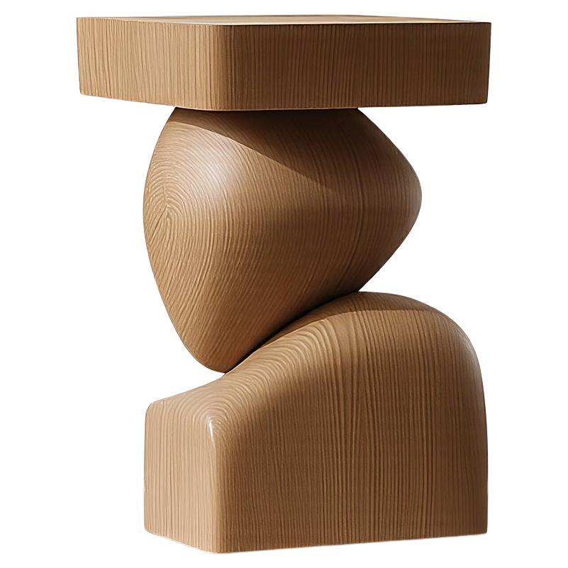 Socle No121 Stool, Solid Wood Modern Furniture by NONO