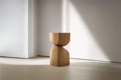 Socle No125 Side Table, Contemporary Wooden Furniture by NONO
