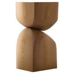 Socle No125 Side Table, Contemporary Wooden Furniture by NONO