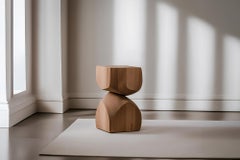 Socle No127 Stool, Minimal Wooden Contemporary Furniture by NONO