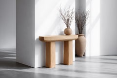 Socle No29 Statement Table by NONO in Solid Wood