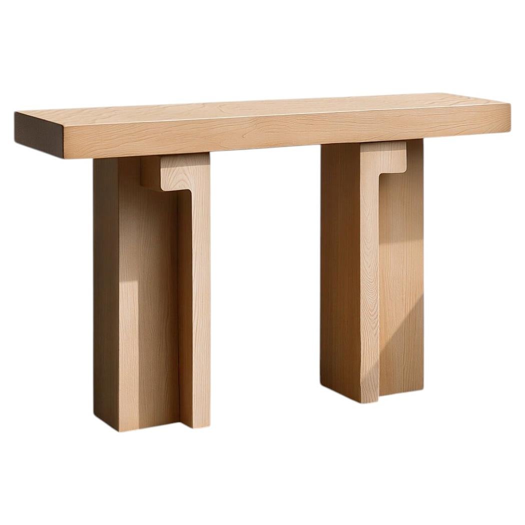 Socle No31 Architectural Console by NONO for Modern Spaces