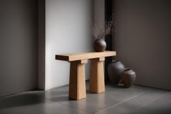 Consolle architettonica Socle No39 di NONO in Wood massiccio