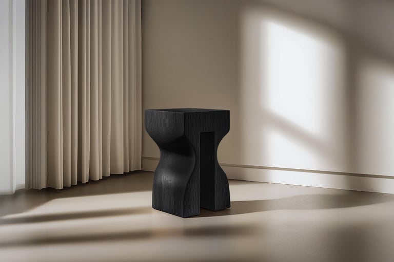 Socle No51 Stool, Solid Wood Contemporary Furniture by NONO For 