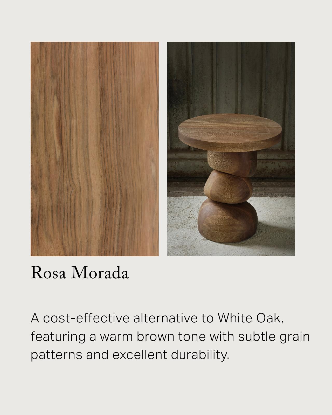 Socle No51 Stool, Solid Wood Contemporary Furniture by NONO en vente 1