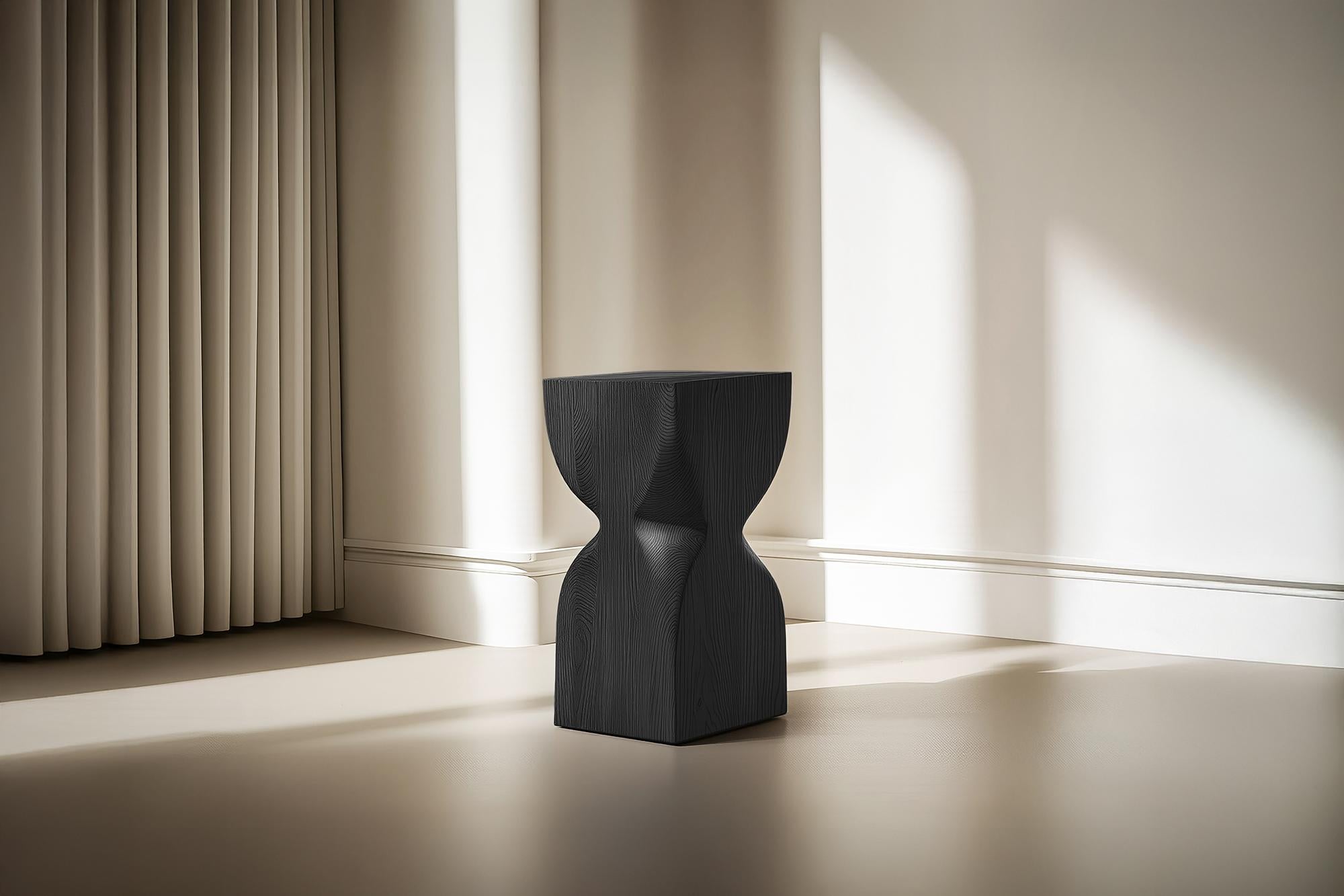 Mexicain Socle No55 Table d'appoint en bois Mobilier contemporain par NONO en vente