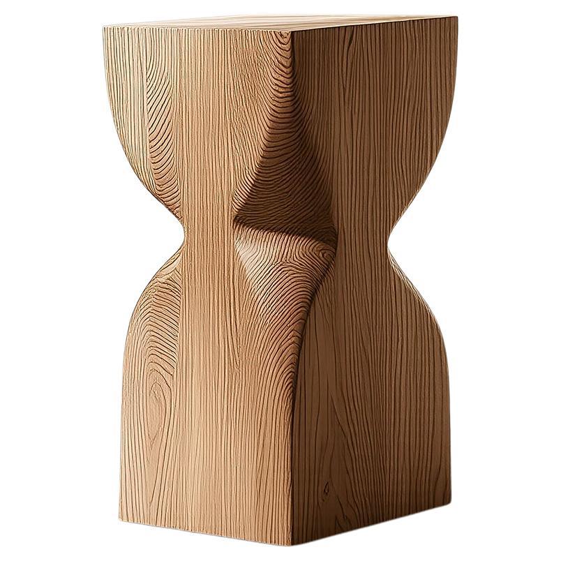 Socle No55 Side Table, Wooden Contemporary Furniture by NONO