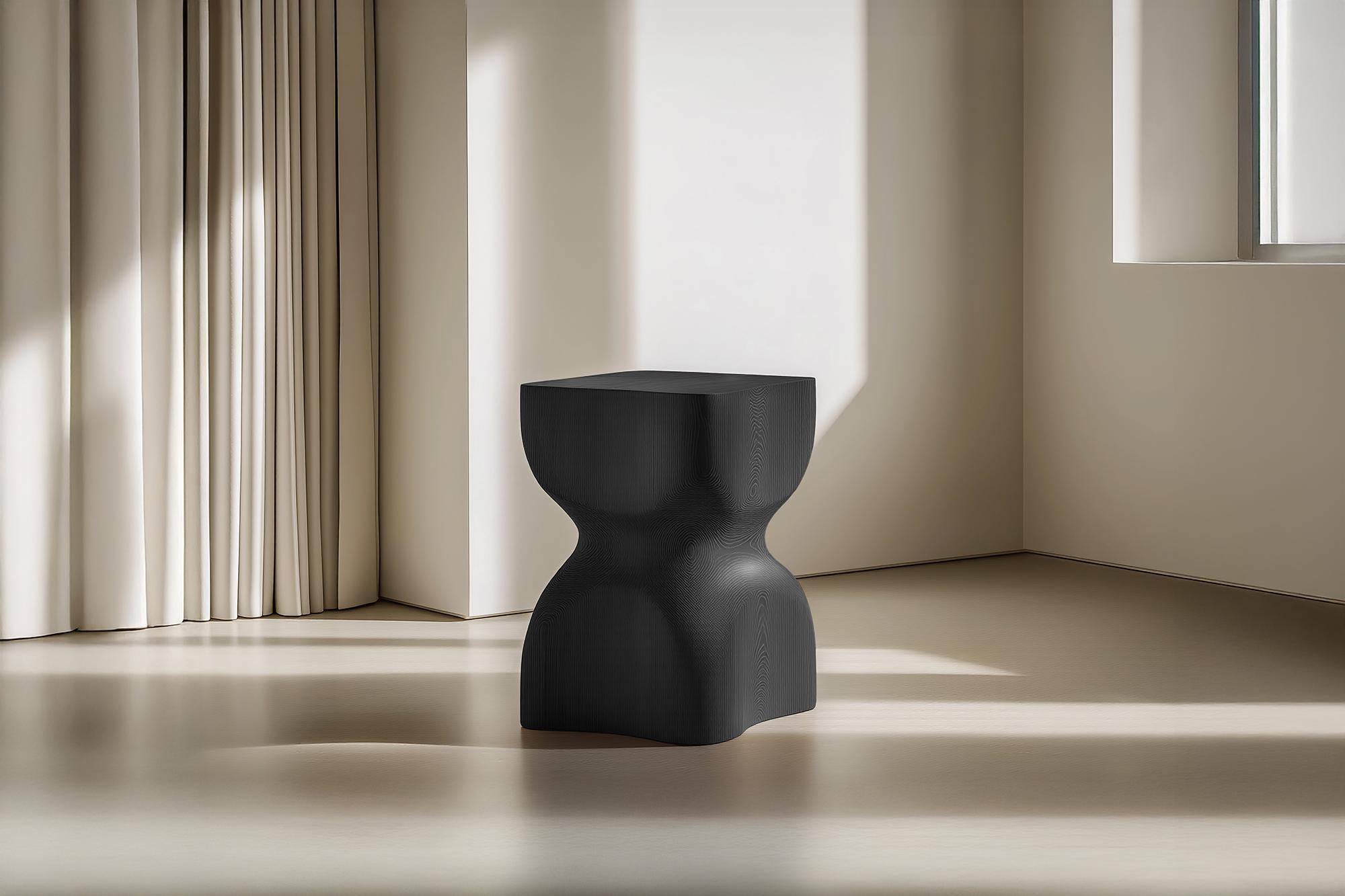 Mexicain Socle No57 Stool, Minimal Solid Wood Furniture by NONO en vente